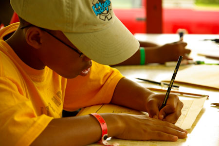 A Boys and Girls club member takes part in activities. Photo courtesy of bgckalamazoo.com. A Boys and Girls club member takes part in activities. Photo courtesy of bgckalamazoo.com.