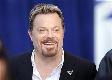British actor Eddie Izzard, who voices the character of Sir Miles Axlerod in the film " Cars 2", arrives at the premiere of the movie in Hol British actor Eddie Izzard, who voices the character of Sir Miles Axlerod in the film " Cars 2", arrives at the premiere of the movie in Hol