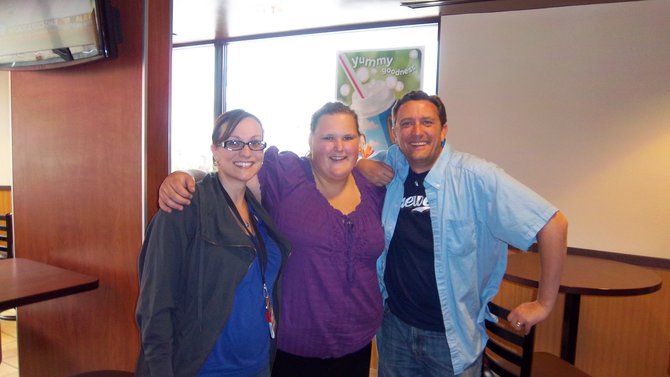 Lunch with Lee and Nikki Medford McDonalds
