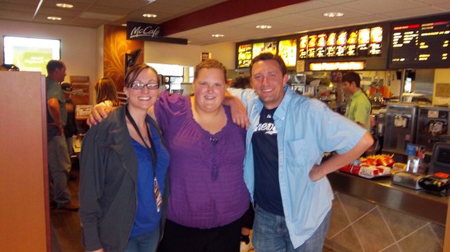 Lunch with Lee and Nikki Medford McDonalds
