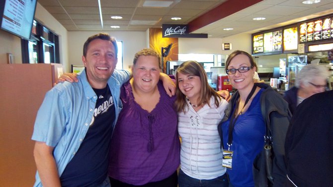 Lunch with Lee and Nikki Medford McDonalds
