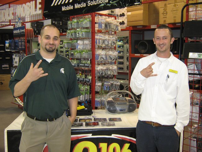 We helped you rock during your lunch hour at ABC Warehouse in Jackson. It was a blast, we'll have to do it again soon!