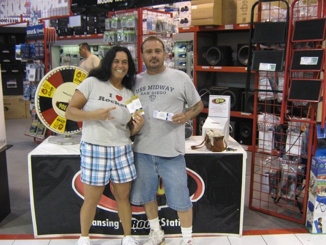 We helped you rock during your lunch hour at ABC Warehouse in Jackson. It was a blast, we'll have to do it again soon!