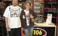 Q106 at ABC Warehouse In Jackson (6/24/11) 4