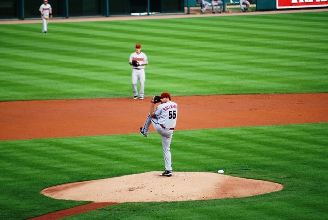 Photos from Comerica Park as the Tigers beat the Diamondbacks 6-0 June 25, 2011.  Tigers pitcher Justin Verlander struck out a career-high 14.  Homer, MI native and CMU standout Josh Collmenter made his first major-league start in his home state.  Photos by Sean Patrick Duross.
