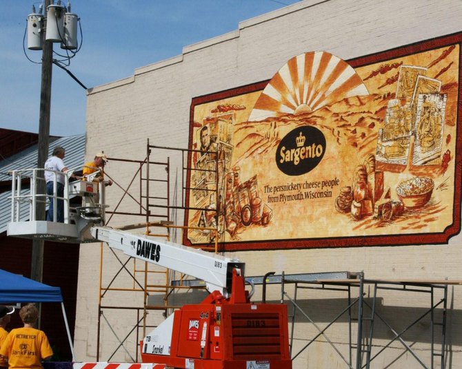 The Walldogs Rock The Cheese Capital - 21 Incredible Murals Created By Hundreds Of Artists From All Over The World For Us To Enjoy In Downtown Plymouth! Here are the beautiful results of all of their hard work. (6-24-2011)