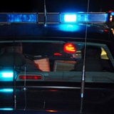 Police squad car at night Police squad car at night