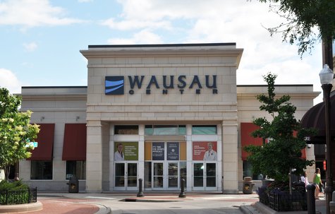 Wausau Center Mall in Downtown Wausau. Image taken 6/24/2011. Wausau Center Mall in Downtown Wausau. Image taken 6/24/2011.