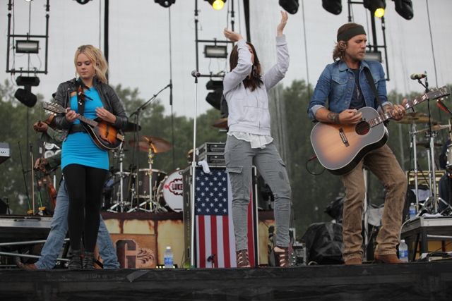 Gloriana, Justin Moore, Luke Bryan and Dierks Bentley