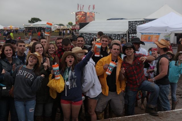 Gloriana, Justin Moore, Luke Bryan and Dierks Bentley