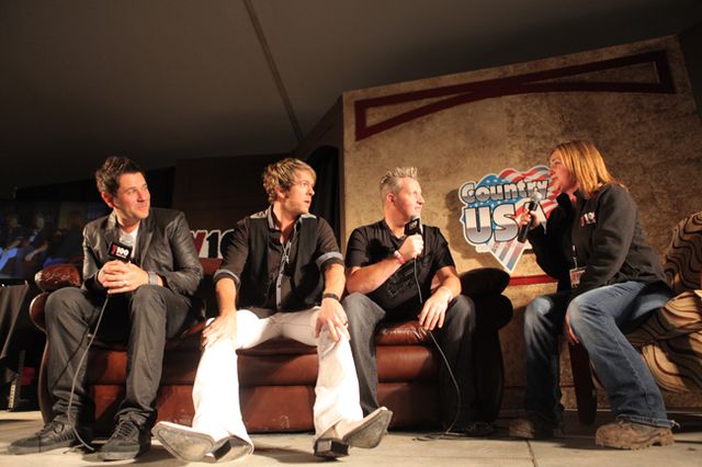 Diamond Rio, Easton Corbin and Rascal Flatts performed at Country USA.