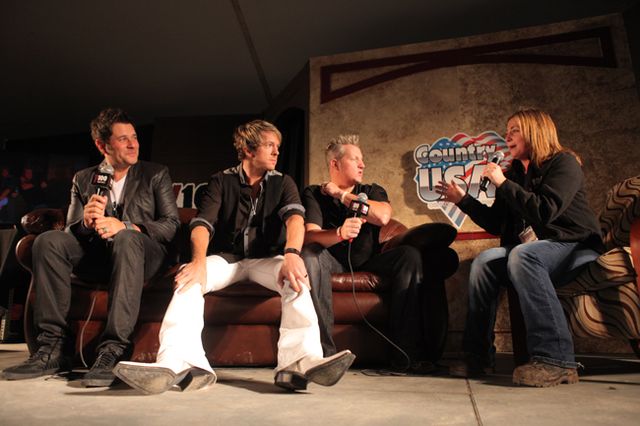 Diamond Rio, Easton Corbin and Rascal Flatts performed at Country USA.