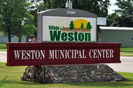 Village of Weston Municipal Center Sign. Image taken 7/1/2011. Village of Weston Municipal Center Sign. Image taken 7/1/2011.