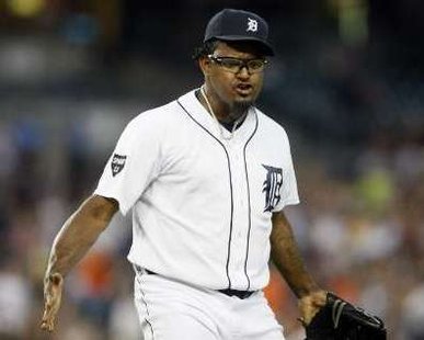 Detroit Tigers reliever Jose Valverde REUTERS/Rebecca Cook Detroit Tigers reliever Jose Valverde REUTERS/Rebecca Cook