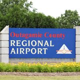 Outagamie County Regional Airport sign Outagamie County Regional Airport sign