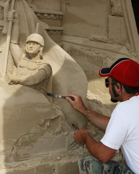 Sand Sculptures, Ferraris, Gondola Rides, Artwork, and more! The Celebration Of Italy Was Fantastico!