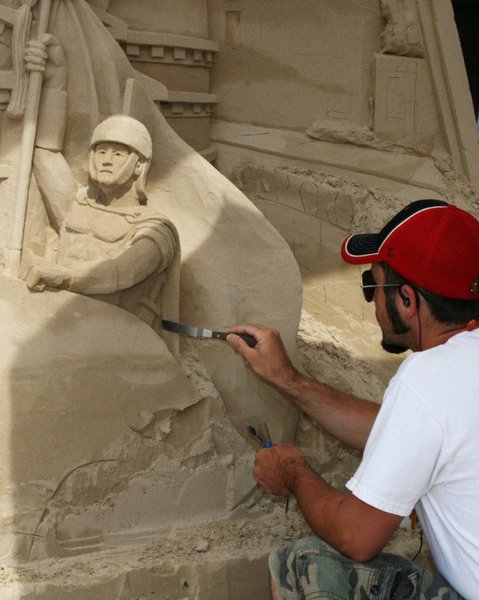 Sand Sculptures, Ferraris, Gondola Rides, Artwork, and more! The Celebration Of Italy Was Fantastico!