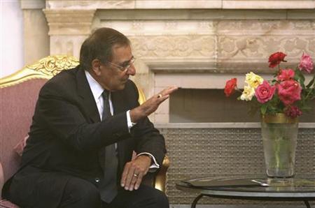 Afghan President Hamid Karzai speaks with the new U.S. Defense Secretary Leon Panetta at the presidential palace in Kabul Afghan President Hamid Karzai speaks with the new U.S. Defense Secretary Leon Panetta at the presidential palace in Kabul