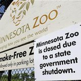 The Minnesota Zoo is closed due to the state government shutting down after a failed budget deal going into the July 4 holiday