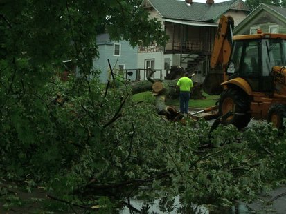 Storm Damage In Union City Storm Damage In Union City