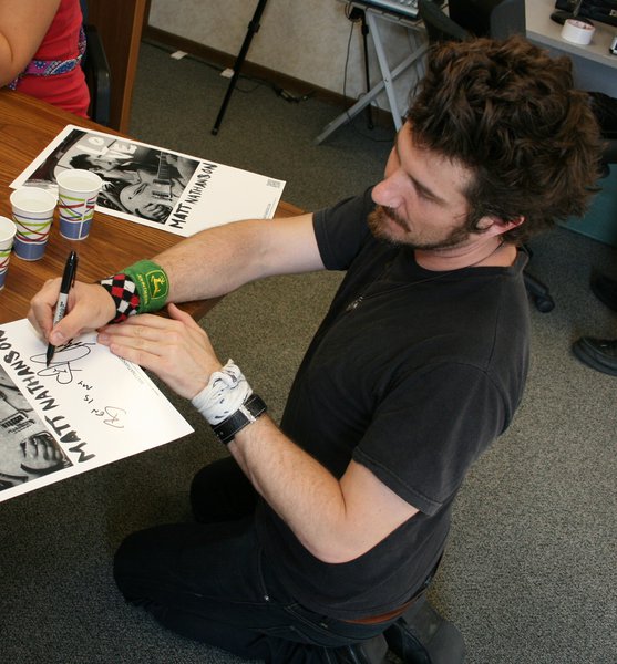 Matt Nathanson stopped by Sheboygan's Point to sing "Come On Get Higher" and "Faster" for an exclusive Point acoustic show.