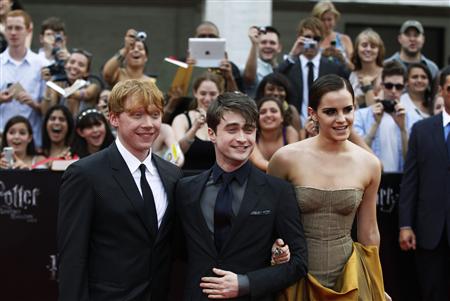 Cast members Grint, Radcliffe and Watson arrive for premiere of the film "Harry Potter and the Deathly Hallows: Part 2" in New York Cast members Grint, Radcliffe and Watson arrive for premiere of the film "Harry Potter and the Deathly Hallows: Part 2" in New York