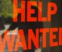 Help Wanted sign