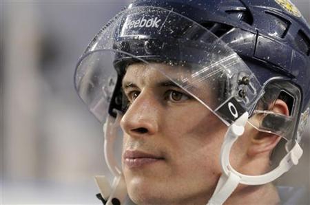 Crosby of the Penguins walks off the ice after losing to the Capitals in the NHL's Winter Classic game in Pittsburgh Crosby of the Penguins walks off the ice after losing to the Capitals in the NHL's Winter Classic game in Pittsburgh