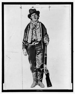 Billy the Kid is pictured in an undated handout photograph Billy the Kid is pictured in an undated handout photograph
