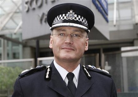 File photo of new Metropolitan Police Commissioner Paul Stephenson posing for photographers outside New Scotland Yard in London File photo of new Metropolitan Police Commissioner Paul Stephenson posing for photographers outside New Scotland Yard in London