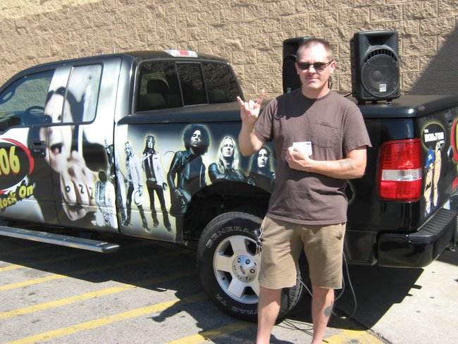 Q106 was on hand for the grand re-opening of the Jackson Wal Mart! Thanks for paying a visit, Rock On!