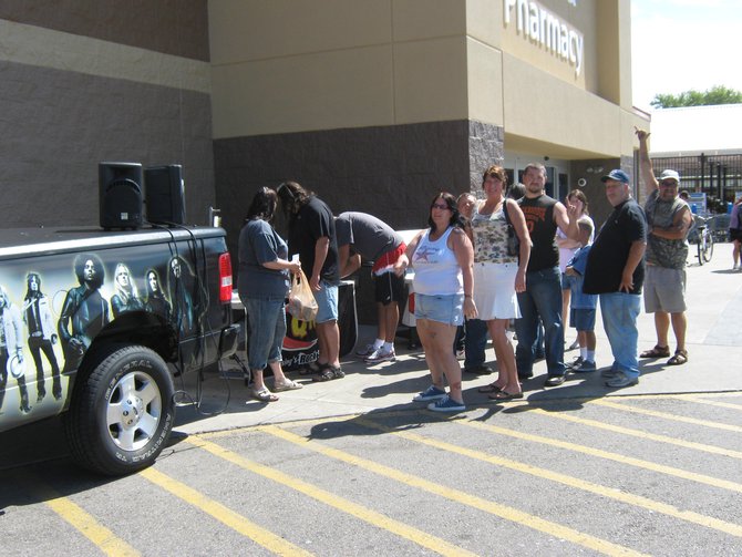 Q106 was on hand for the grand re-opening of the Jackson Wal Mart! Thanks for paying a visit, Rock On!