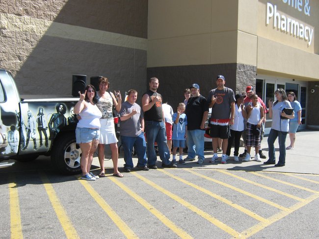 Q106 was on hand for the grand re-opening of the Jackson Wal Mart! Thanks for paying a visit, Rock On!