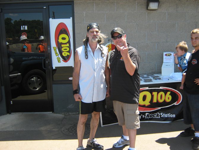 We "recycled" our old Q106 Suburban at Omni Source! It was a bittersweet moment! Thank you for stopping out to witness the destruction!