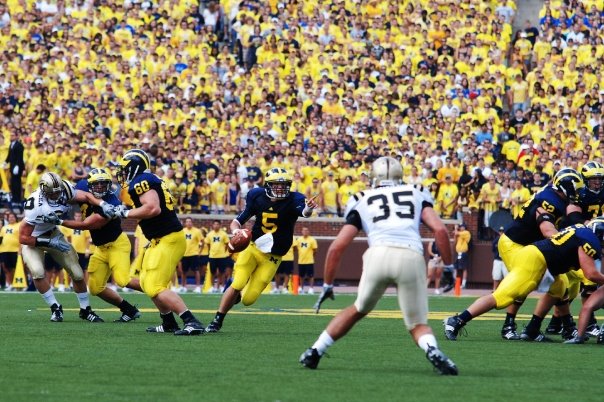 Shots from Michigan and WMU's season-opener in Ann Arbor September 5, 2009. The Wolverines prevailed 31-7. Photos by Sean Patrick Duross