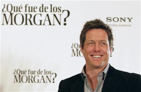 British actor Hugh Grant smiles during a photocall to promote his latest film "Did You Hear About the Morgans?" in Madrid British actor Hugh Grant smiles during a photocall to promote his latest film "Did You Hear About the Morgans?" in Madrid