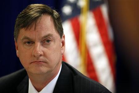 Chicago Federal Reserve Bank President Evans takes a question during a round table with the media in Shanghai Chicago Federal Reserve Bank President Evans takes a question during a round table with the media in Shanghai