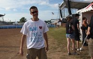 Backstage at Fond Du Lac Fair with Theory of a Deadman 3