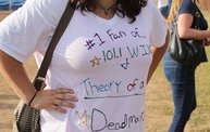 Backstage at Fond Du Lac Fair with Theory of a Deadman 1