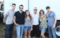 Backstage at Fond Du Lac Fair with Theory of a Deadman 13