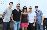 Backstage at Fond Du Lac Fair with Theory of a Deadman 9