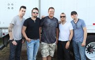 Backstage at Fond Du Lac Fair with Theory of a Deadman 8