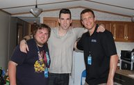 Backstage at Fond Du Lac Fair with Theory of a Deadman 1