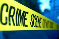 Crime scene graphic