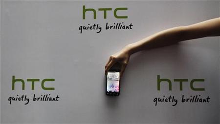 A new HTC Android-based smartphone Sensation is displayed during a news conference for the launch of the product in Taipei A new HTC Android-based smartphone Sensation is displayed during a news conference for the launch of the product in Taipei