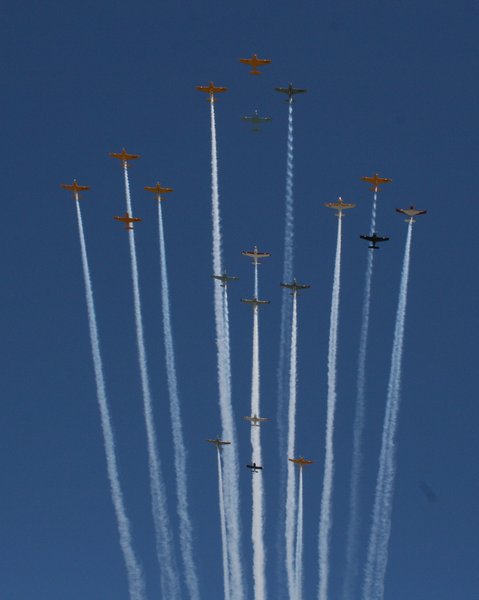 EAA AirVenture in Oshkosh is "The World's Greatest Aviation Celebration".
