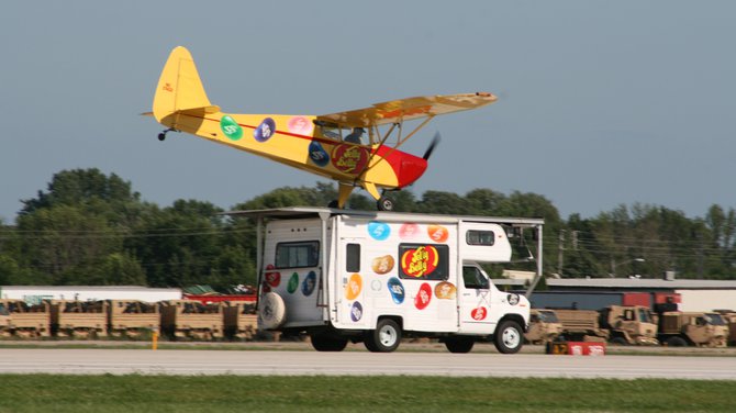 EAA AirVenture in Oshkosh is "The World's Greatest Aviation Celebration".