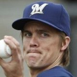Zack Greinke of the Milwaukee Brewers Zack Greinke of the Milwaukee Brewers