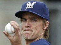 Zack Greinke of the Milwaukee Brewers