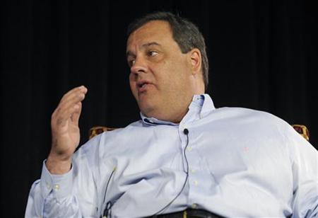 New Jersey Governor Christie speaks during interview by former NBC anchor Brokaw during the third day of the Allen and Company Sun Valley Co New Jersey Governor Christie speaks during interview by former NBC anchor Brokaw during the third day of the Allen and Company Sun Valley Co
